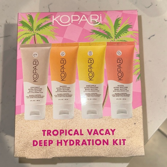 [NEW/UNOPENED] Kopari Tropical Vacay Deep Hydration Kit - Picture 1 of 3